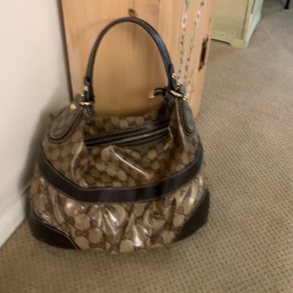 Gucci Crystal Coated satchel